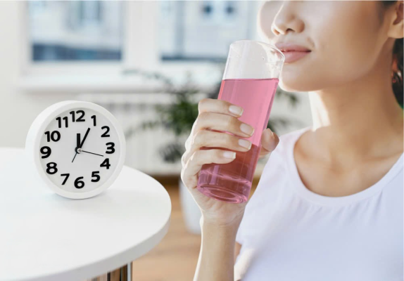 thời điểm uống collagen