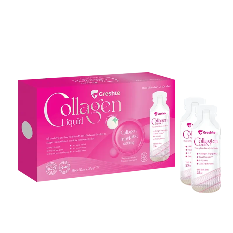 Uống Collagen Bao Lâu Thì Có Hiệu Quả? Bí Quyết Sở Hữu Làn Da Căng Bóng! Greshie Collagen Liquid
