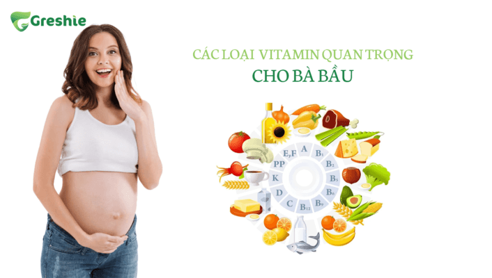 Cac Loai Vitamin Quan Trong Cho Ba Bau