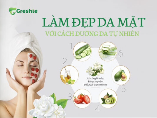 Lam Dep Da Mat Voi Cach Duong Da Tu Thien Nhien