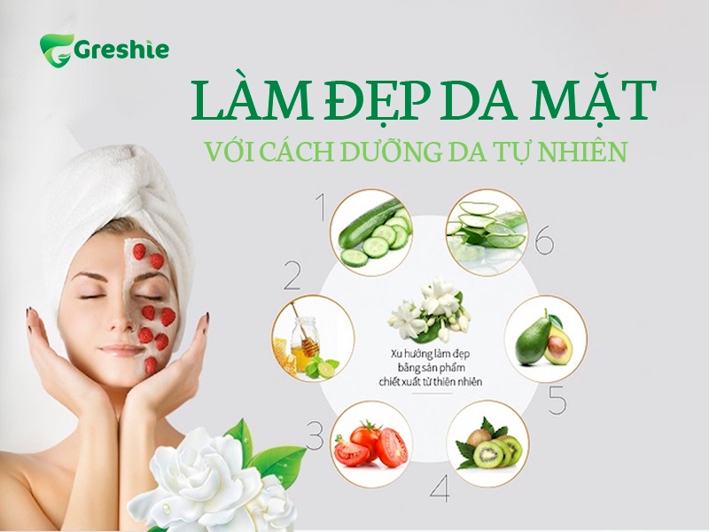 Lam Dep Da Mat Voi Cach Duong Da Tu Thien Nhien
