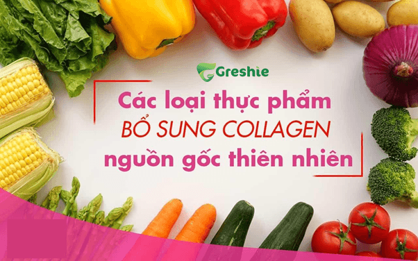 Thuc pham giau collagen